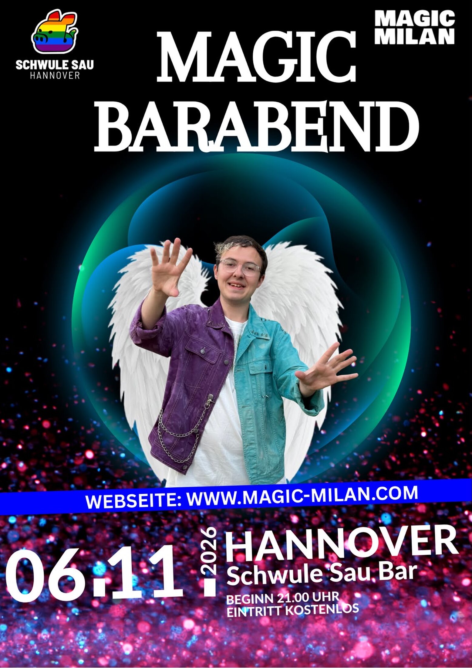 SAU:KULTUR-Bar mit Zauberer Magic Milan