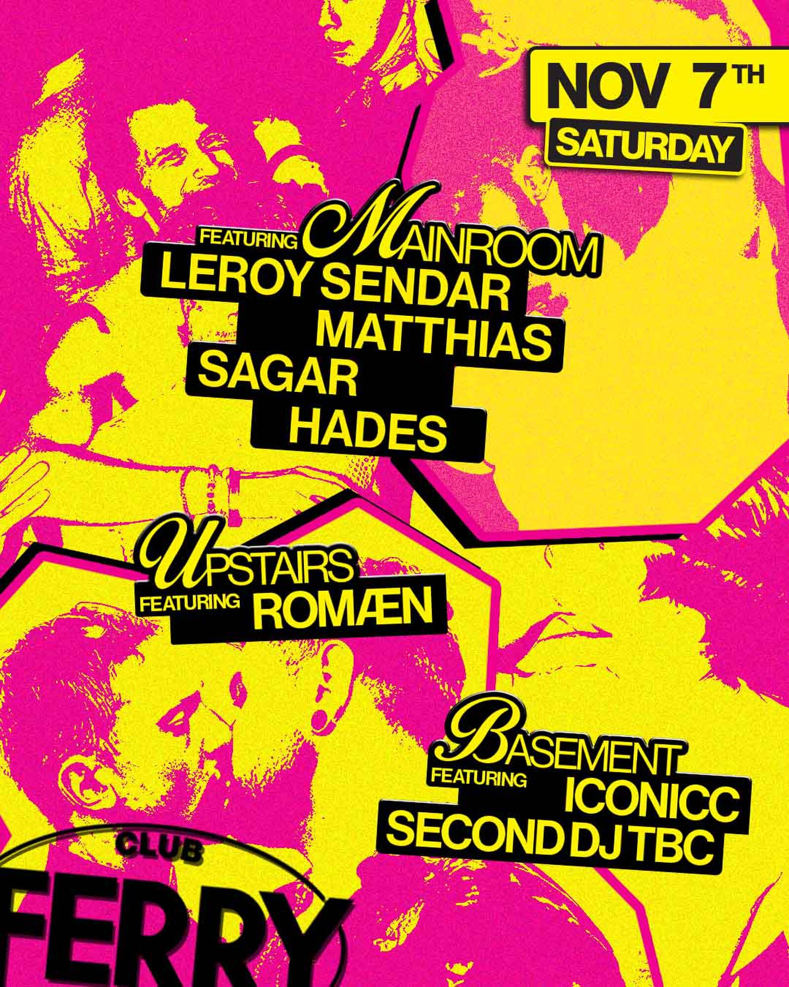 Club FERRY Saturday