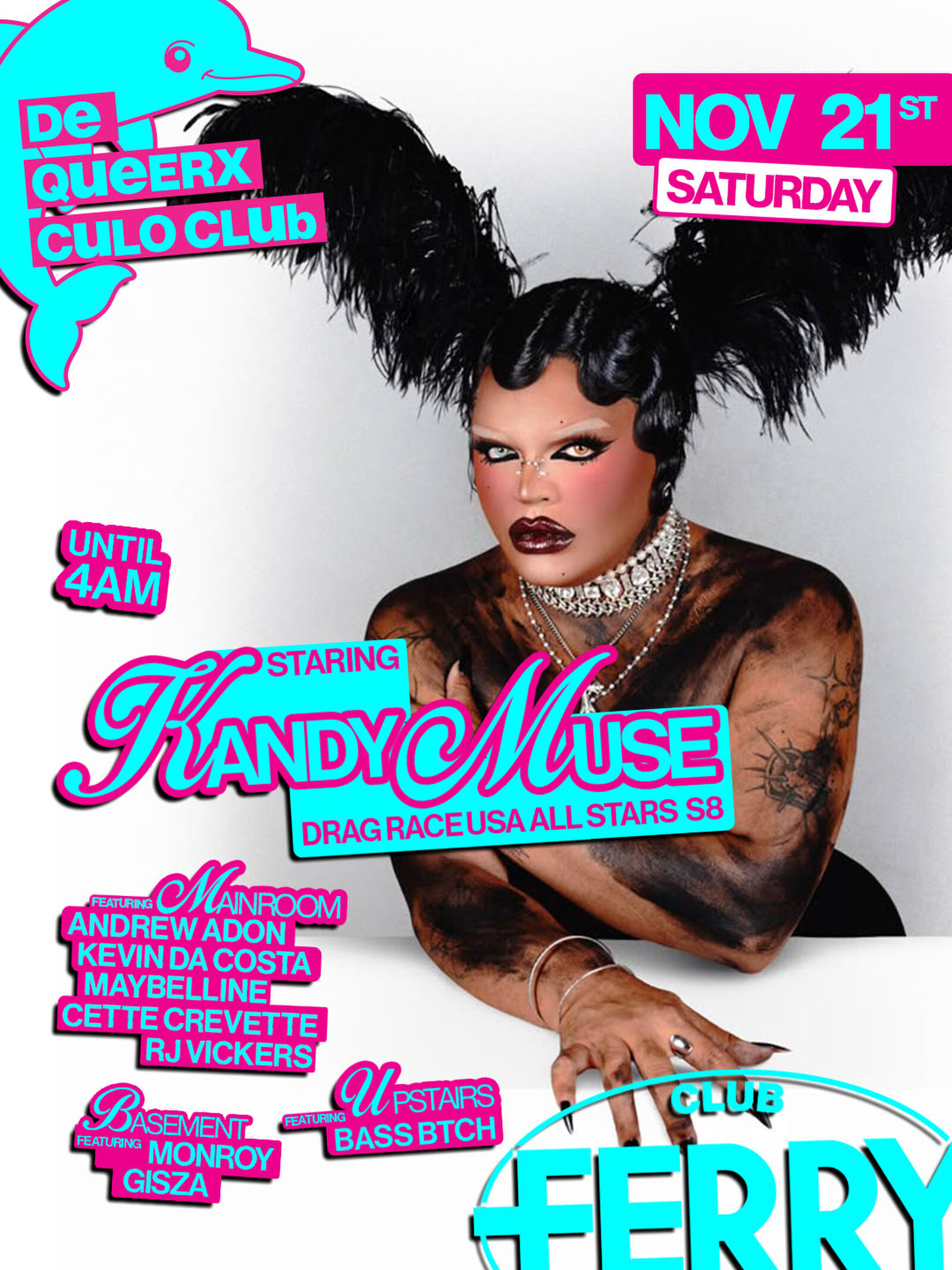 Kandy Muse x De Queerxculoclub