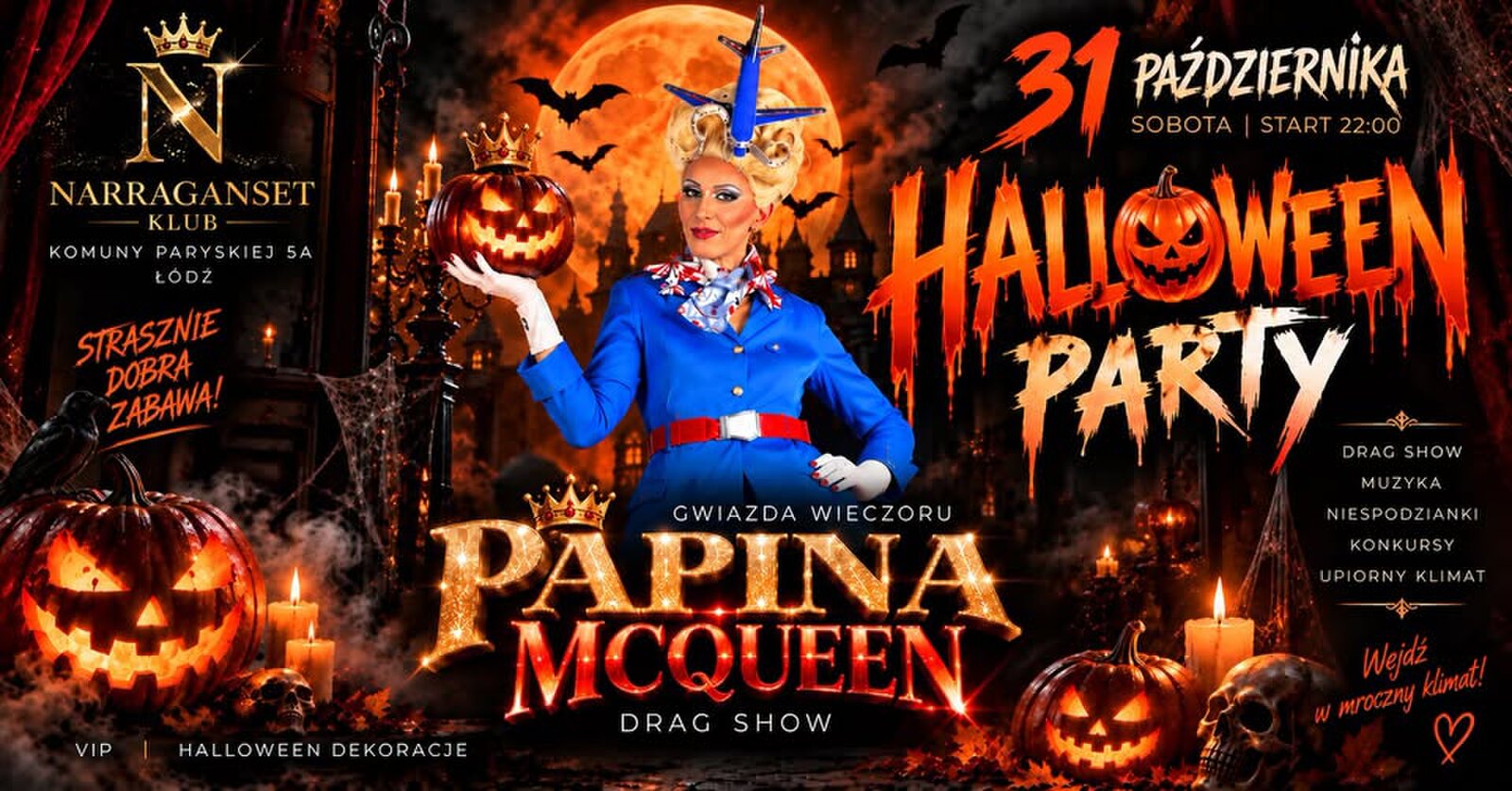 Halloween Party with Papina McQueen Show