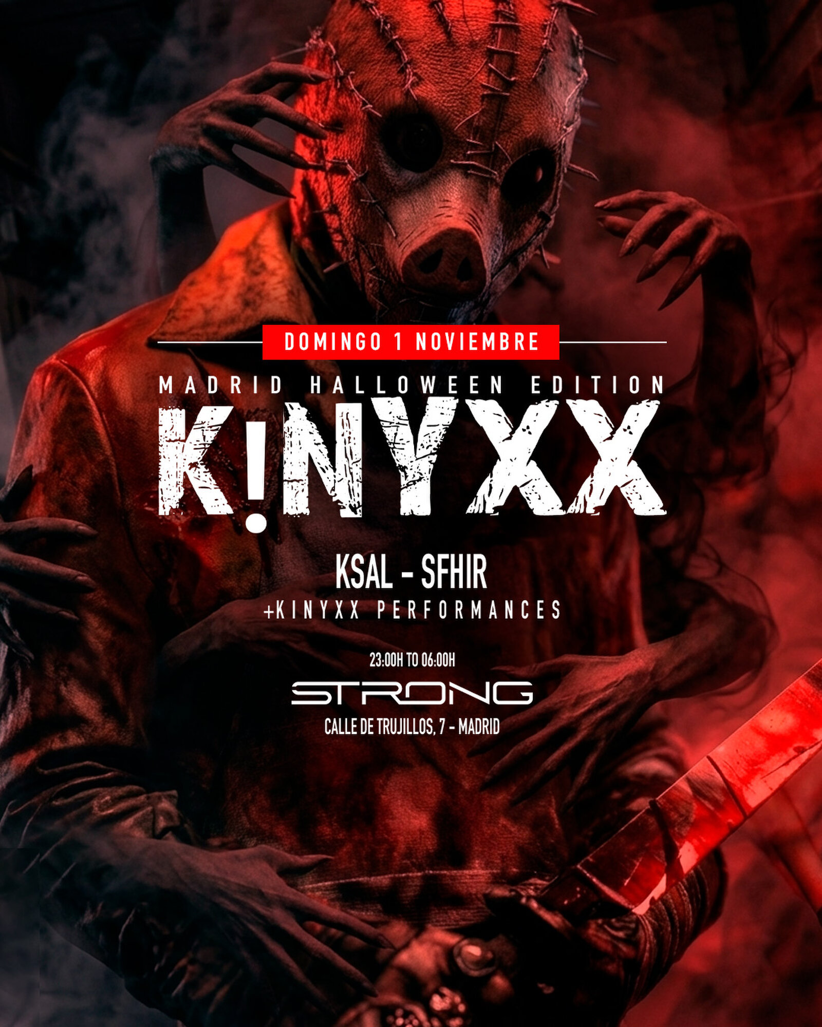 KINYXX: Madrid, Halloween Is Ours