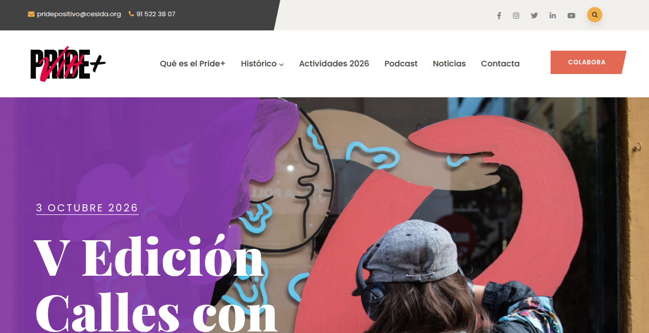 Pride Positivo 2026: V Marcha Positiva