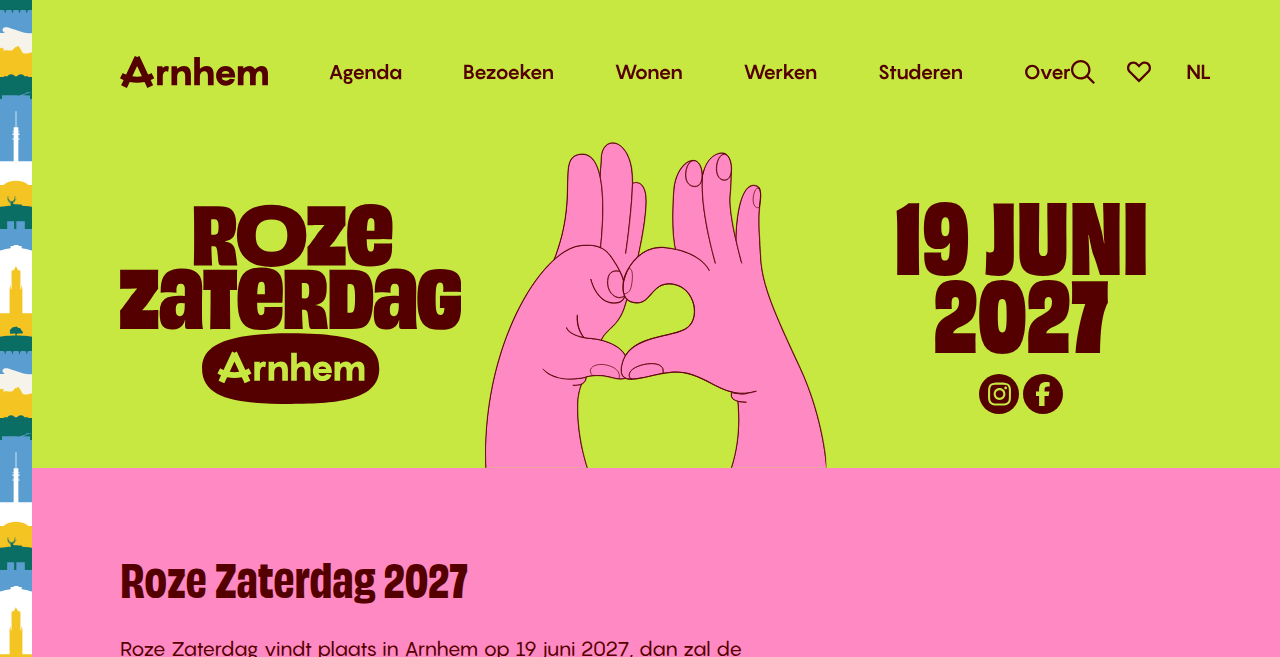 Roze Zaterdag 2027 Arnhem