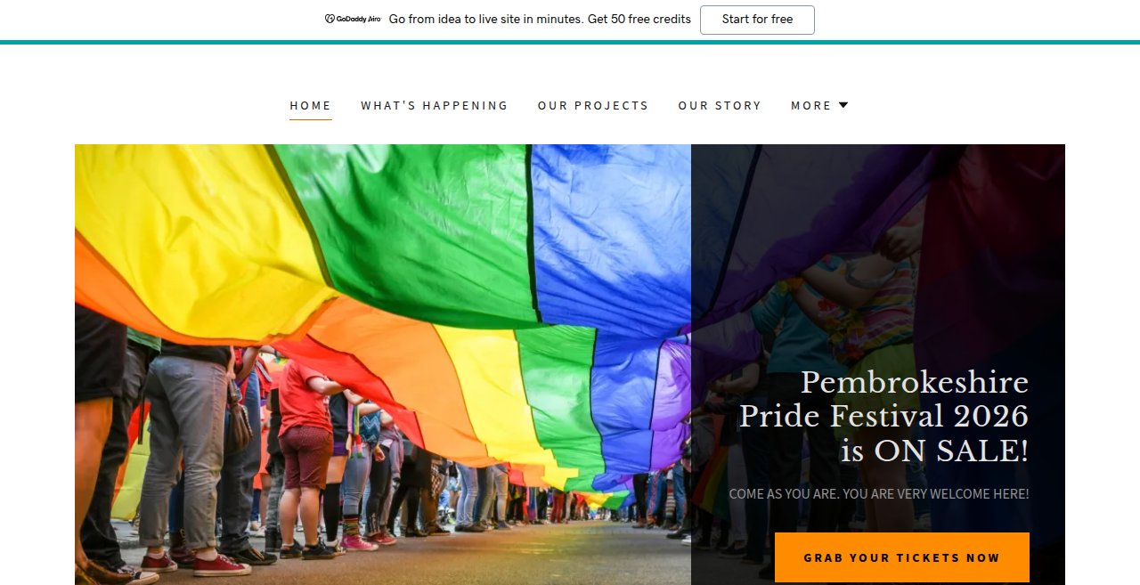 Pembrokeshire Pride Festival 2026