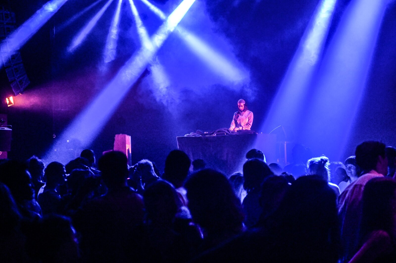 A DJ set at the closing party. Leuven Pride 2025, photo: Koen Bauters