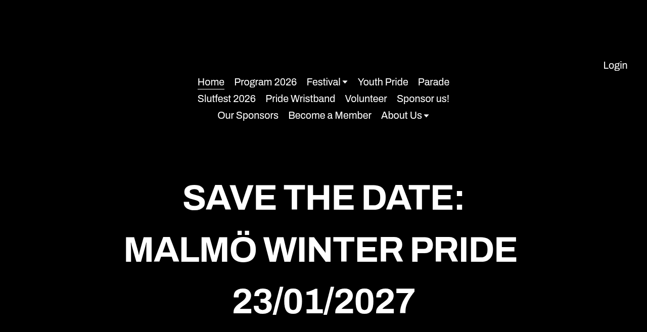 Malmö Winter Pride 2027