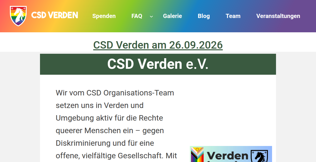CSD Verden 2026