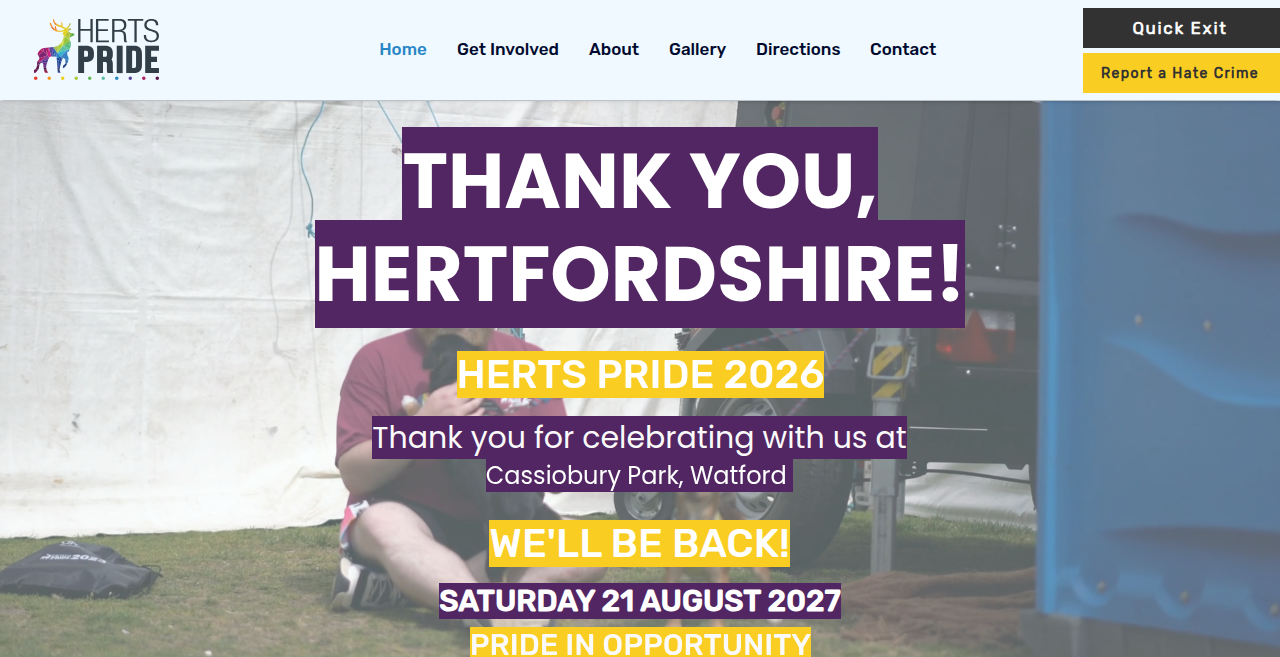 Herts Pride 2027