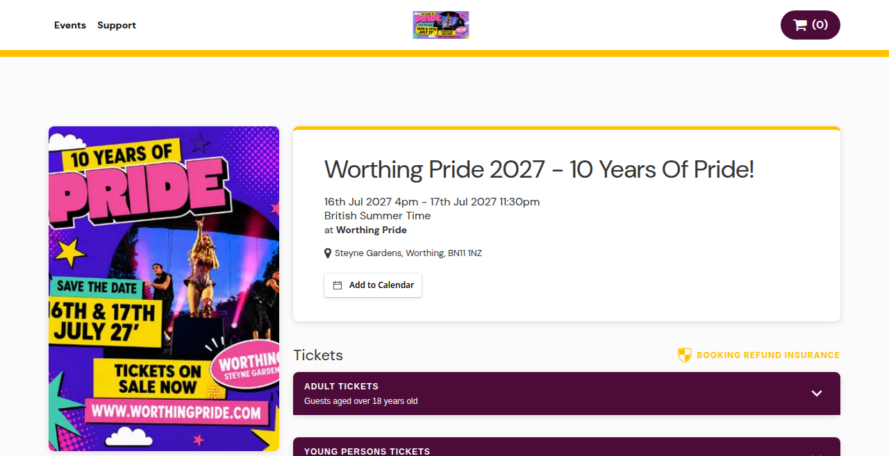 Worthing Pride 2027