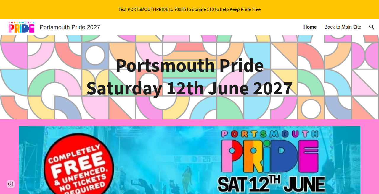 Portsmouth Pride 2027