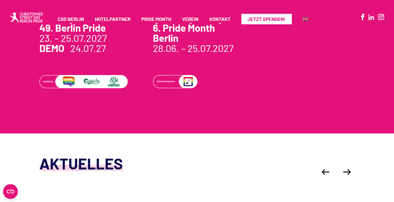 CSD Berlin Pride 2027