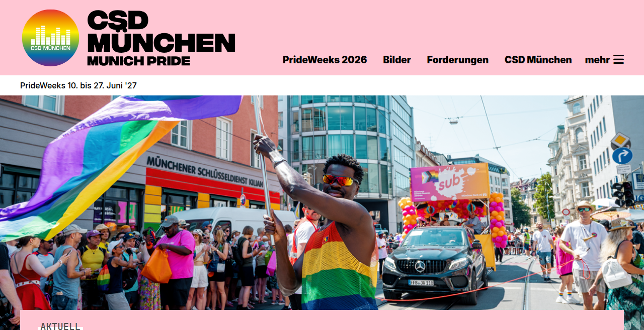 CSD München PrideWeeks 2027