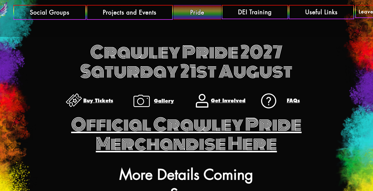 Crawley Pride 2027