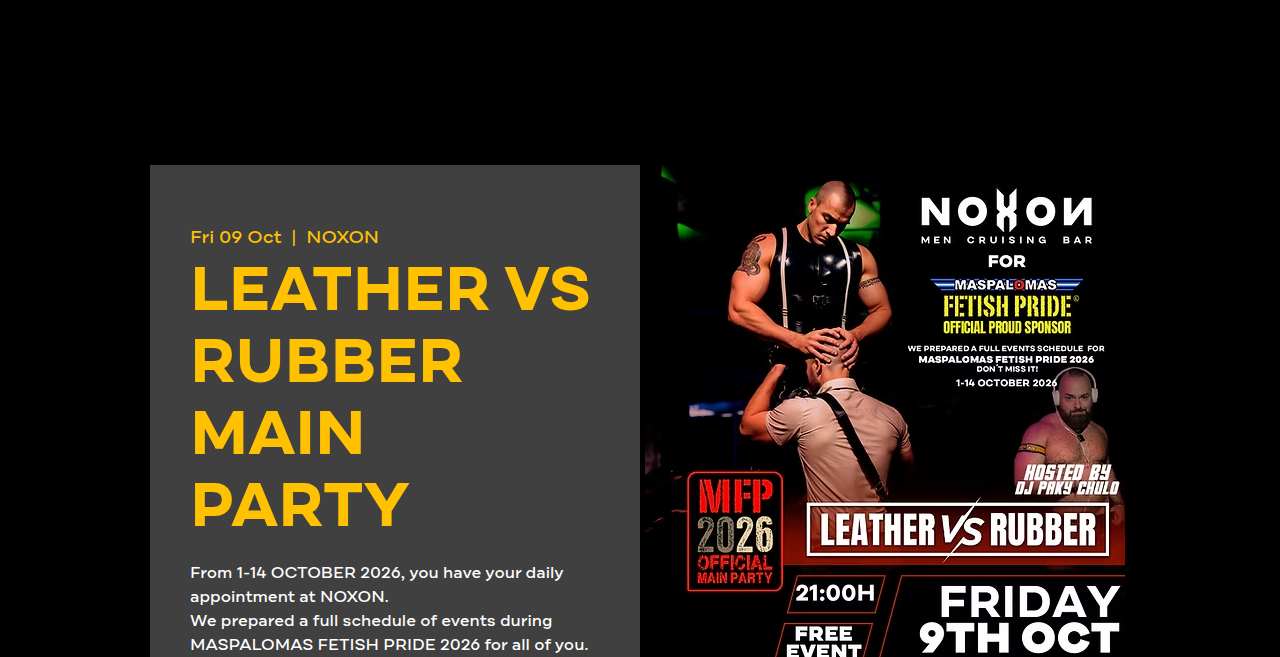 Leather vs Rubber Main Party at Noxon