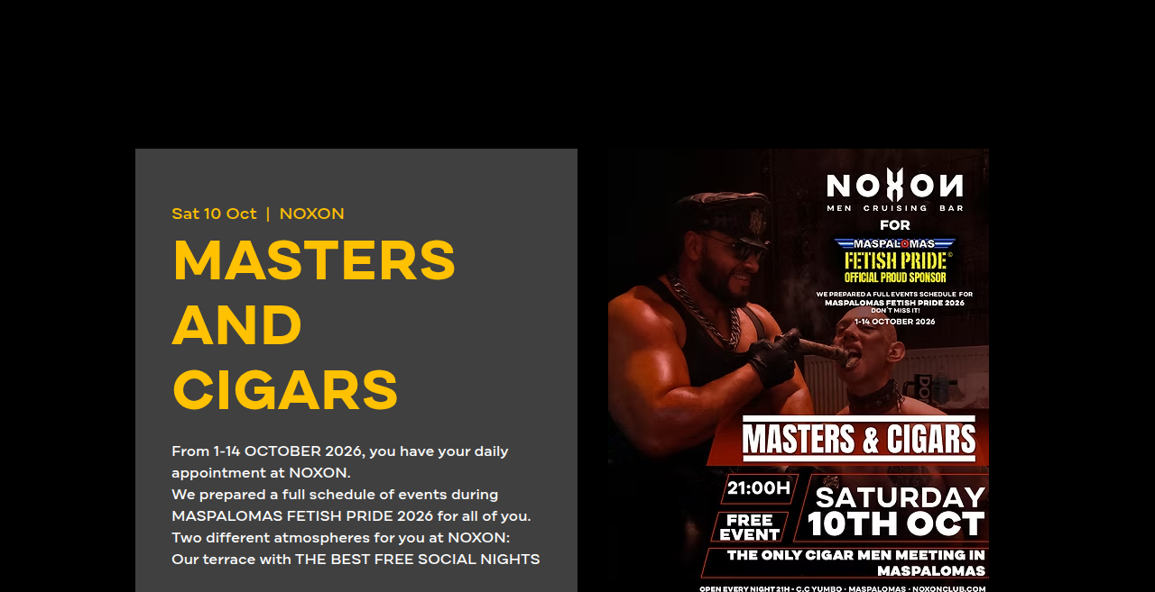 Masters and Cigars at Noxon