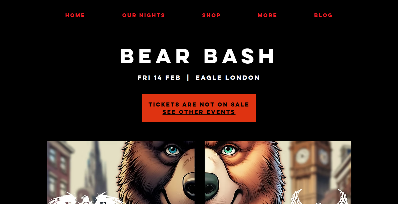 Bear Bash at Eagle London