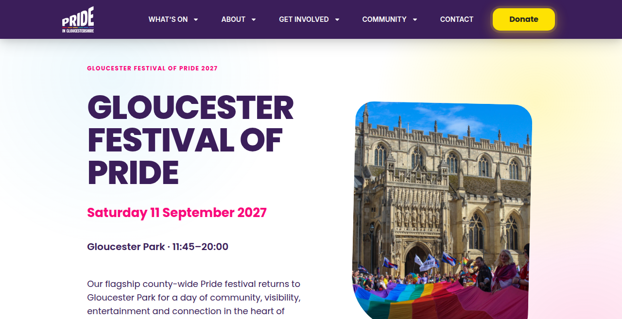 Gloucester Festival of Pride 2027