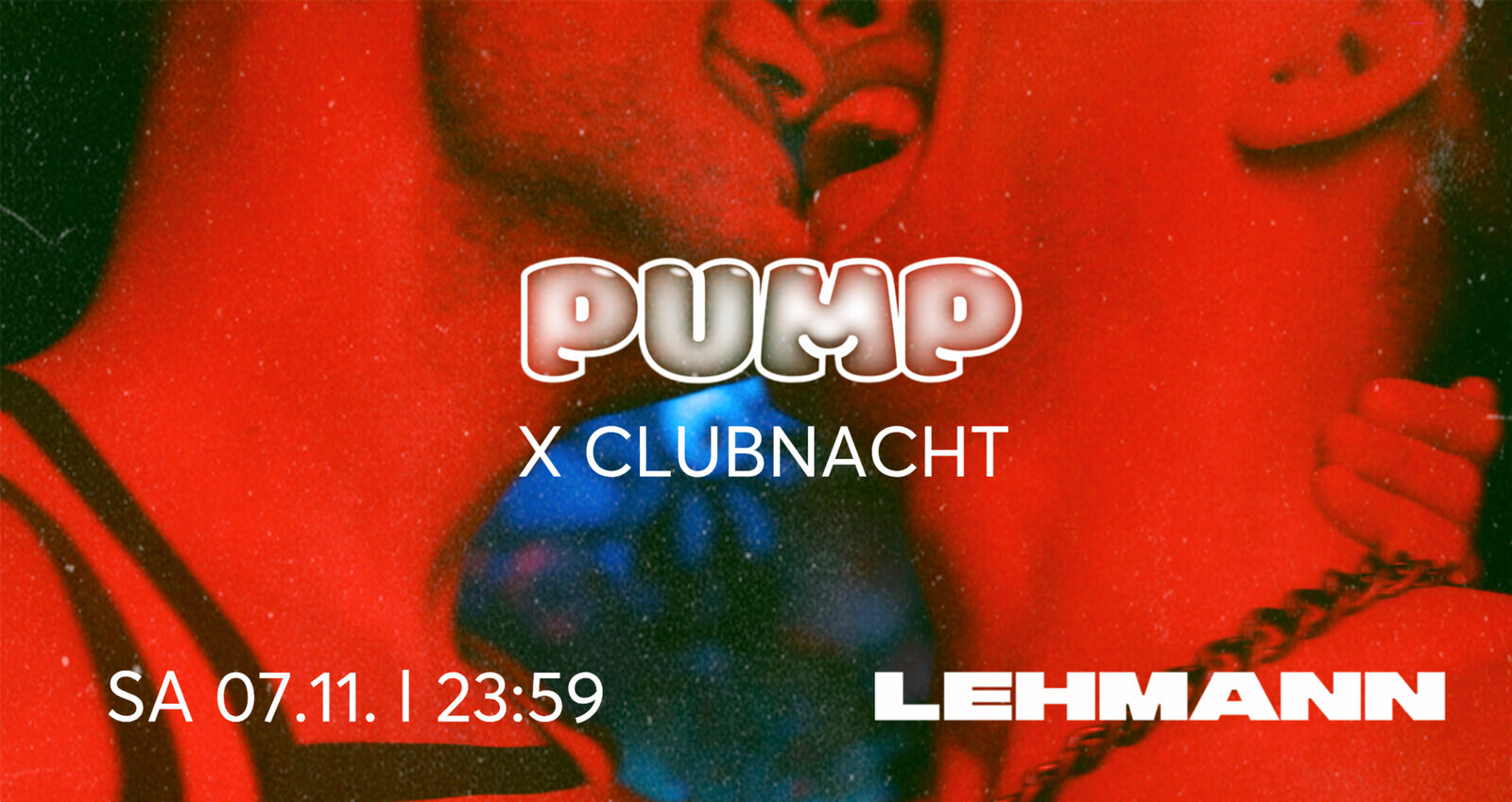 PUMP at Lehmann Club, November 2026