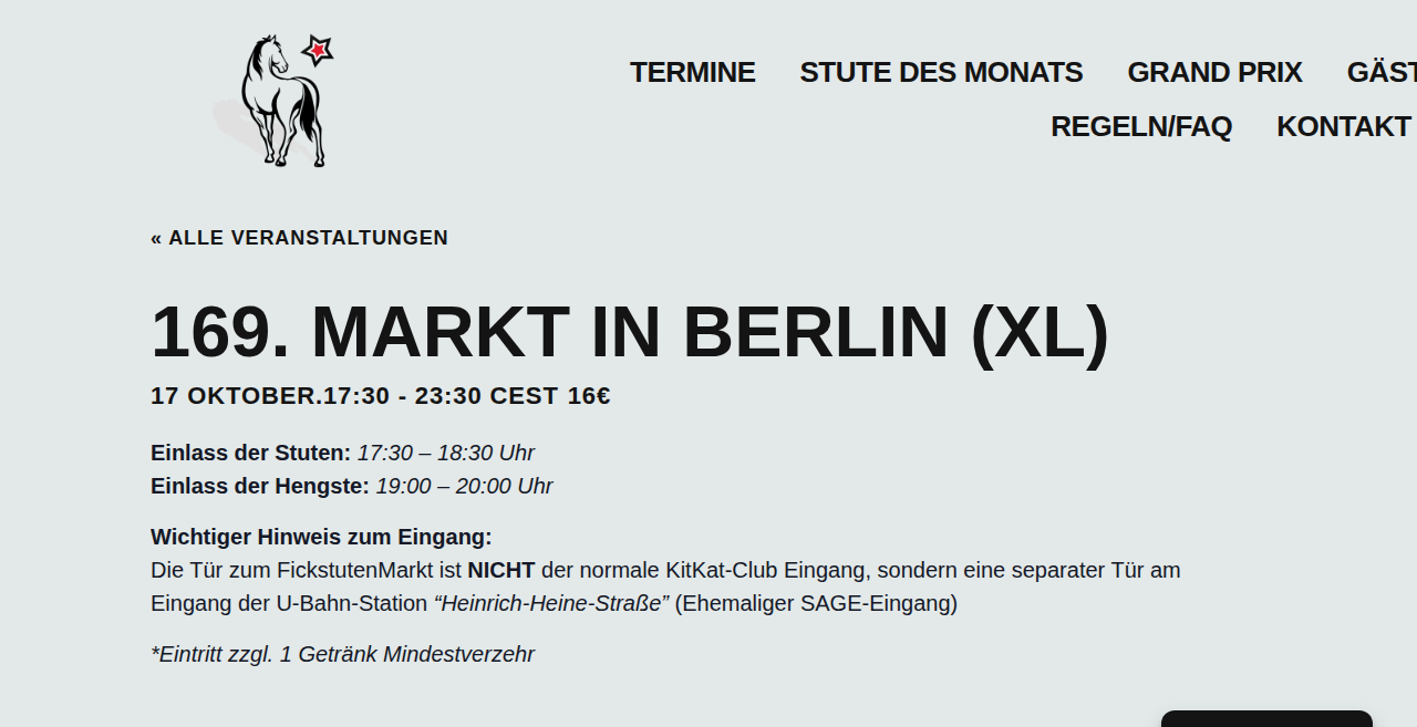 FickstutenMarkt Berlin XL (169th Market)
