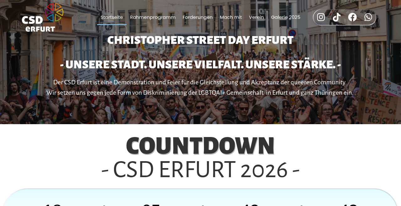 CSD Erfurt 2026