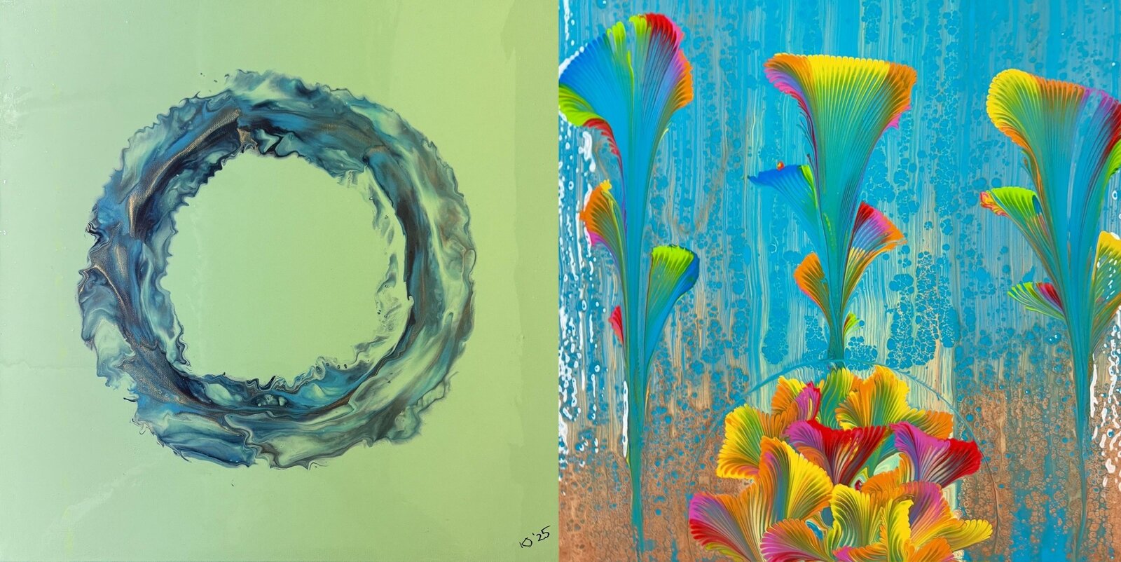 Vernissage: Das Leben ist bunt