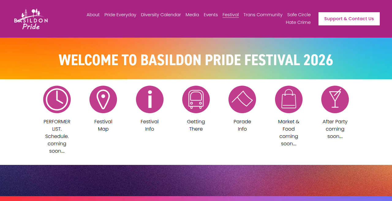 Basildon Pride Festival 2026