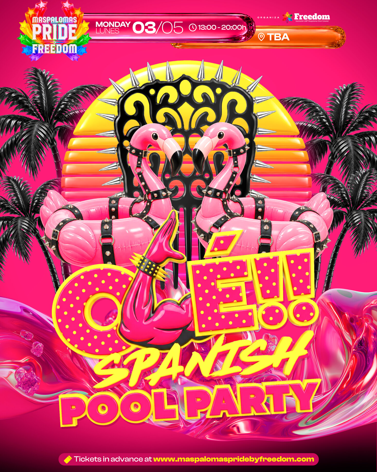 Olé Spanish Pool Party