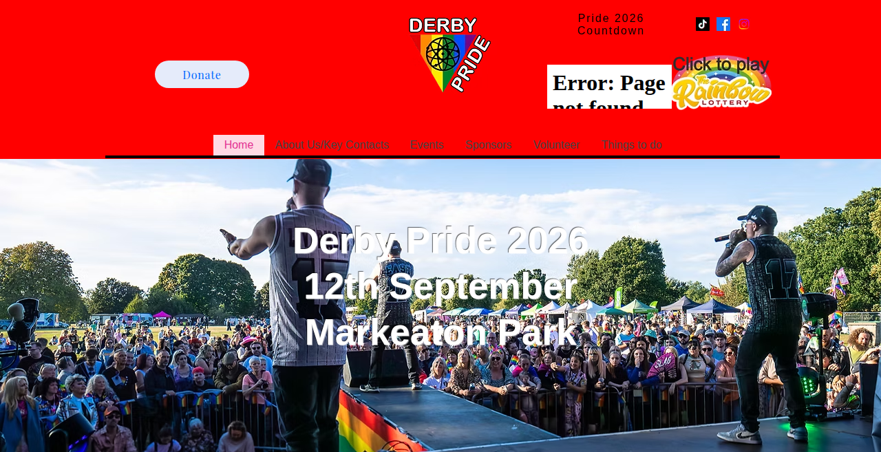 Derby Pride 2026