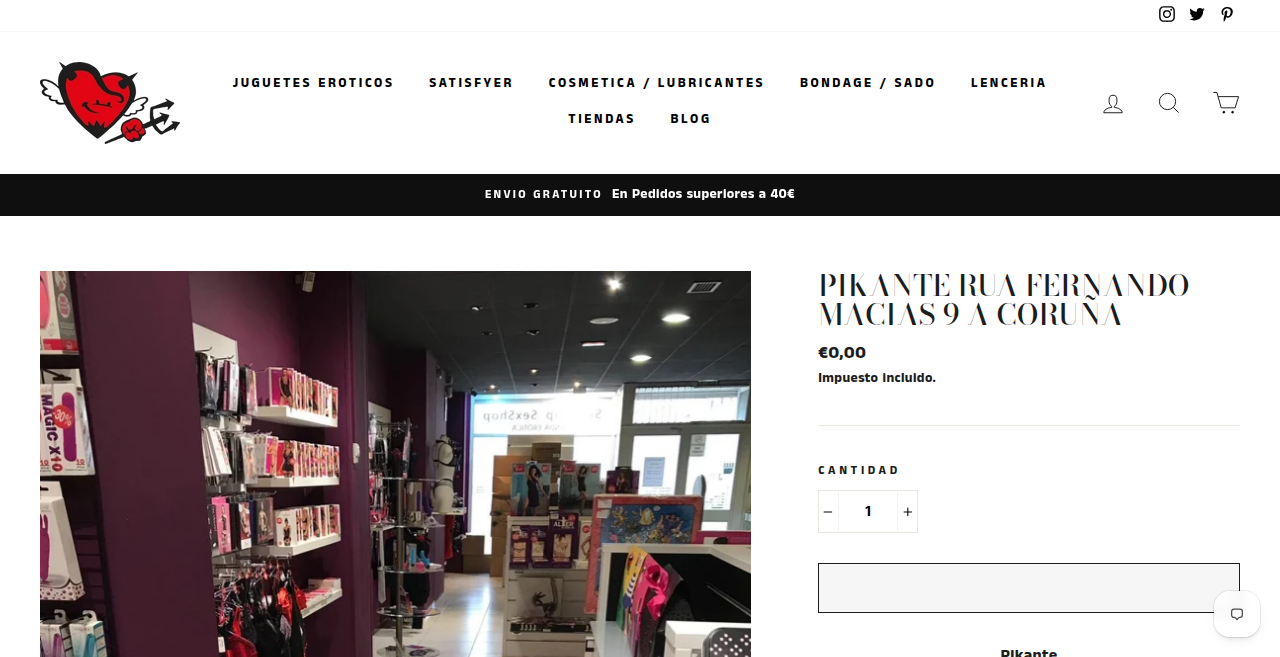 Pikante Sex Shop A Coruña