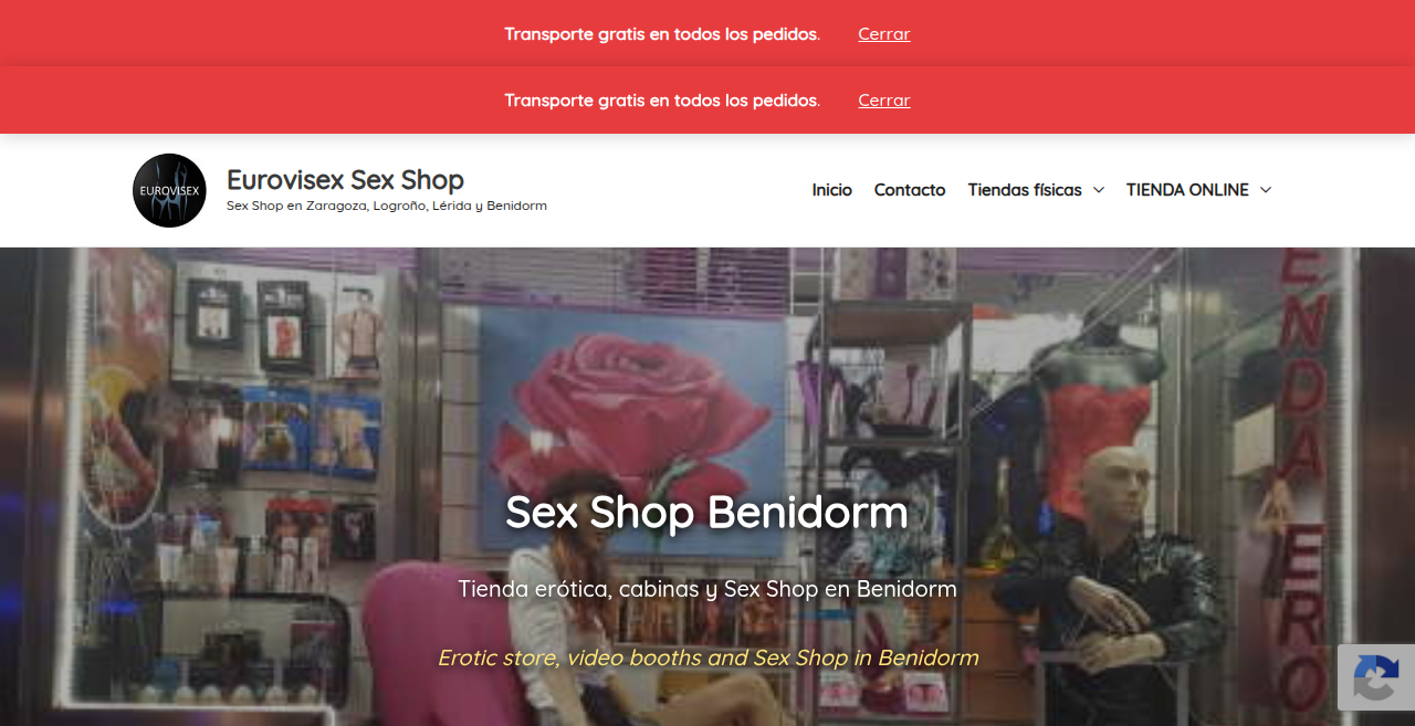 Eurovisex Sex Shop Benidorm