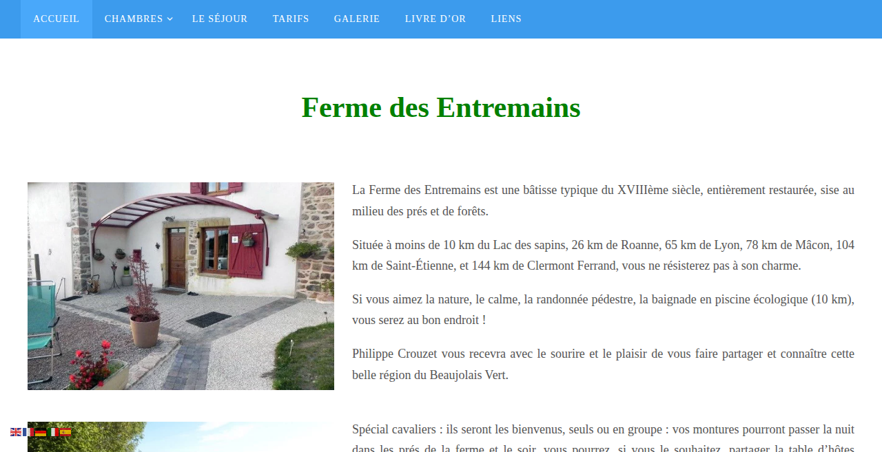 Ferme des Entremains