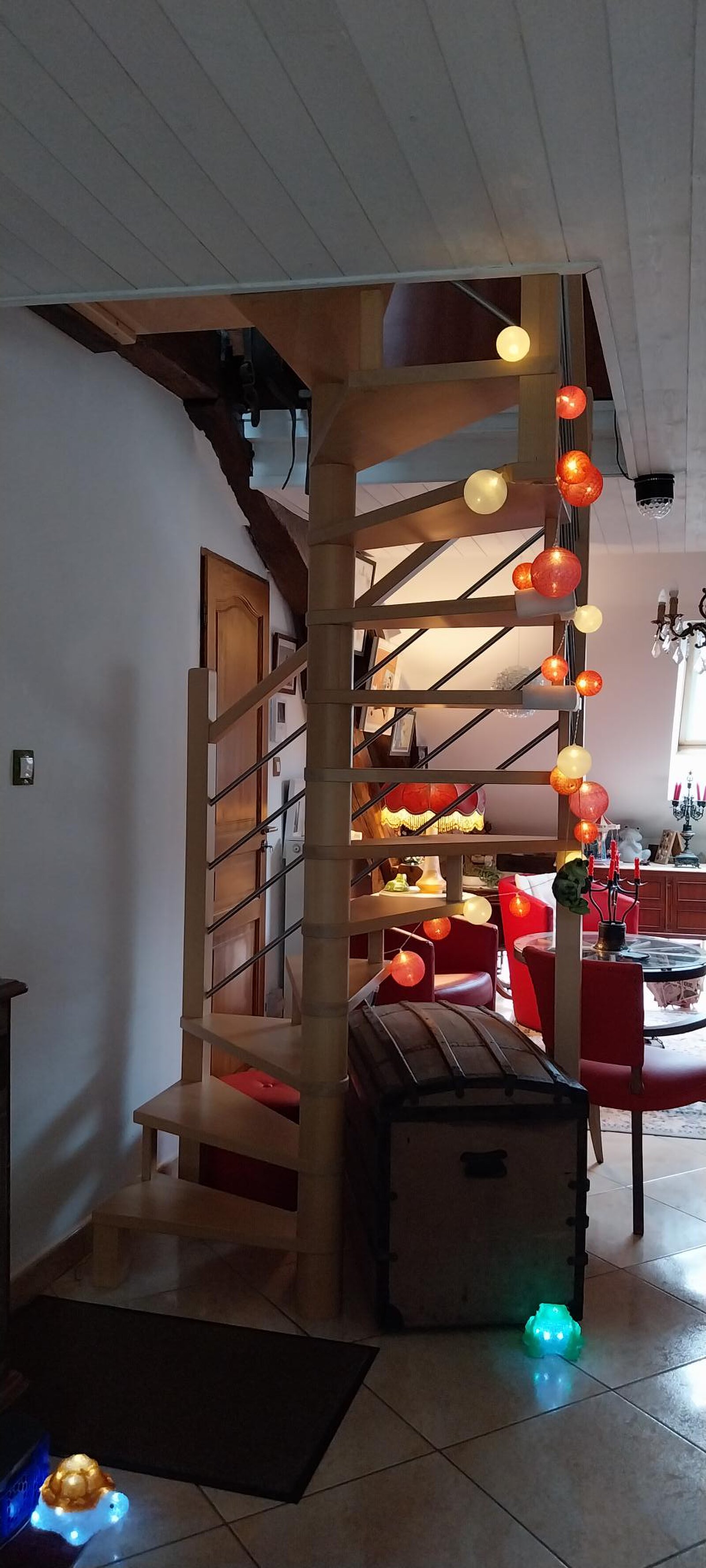 escalier chambre "LA MEZZANINE"