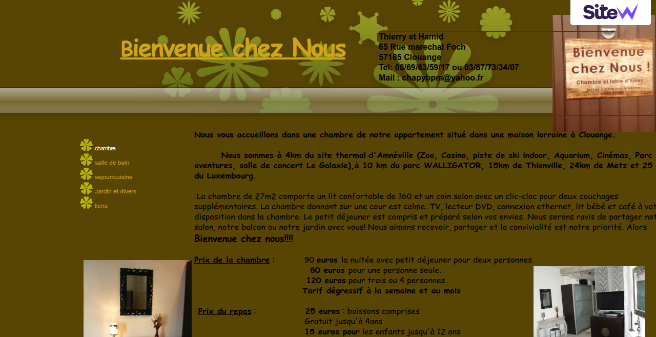 Bienvenue chez Nous