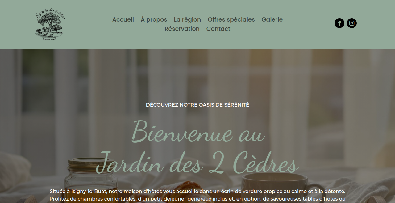 Le Jardin des 2 Cèdres