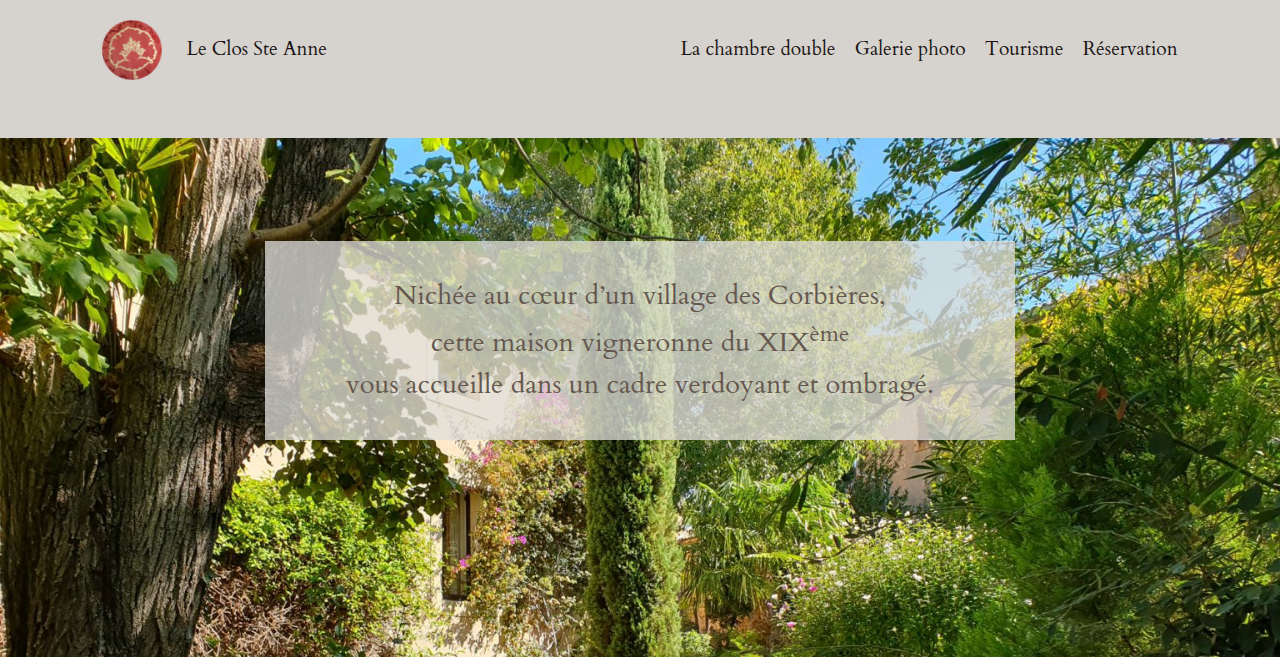Le Clos Ste Anne