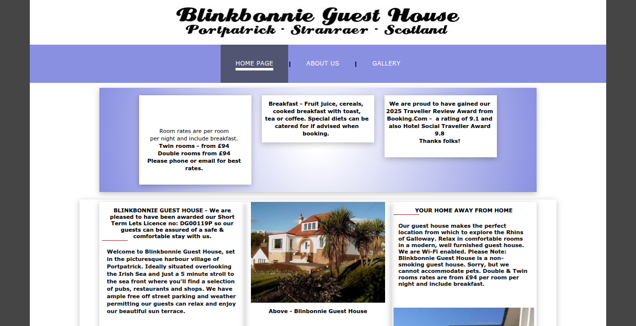 Blinkbonnie Guest House