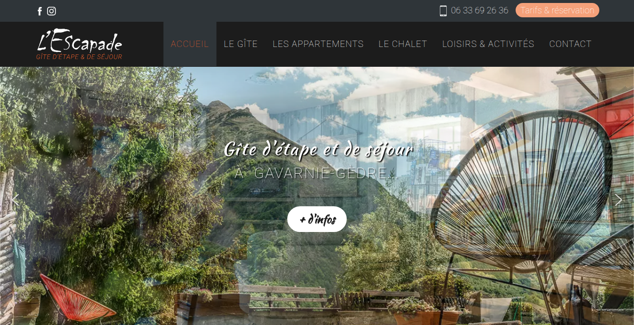 Gîte L'Escapade