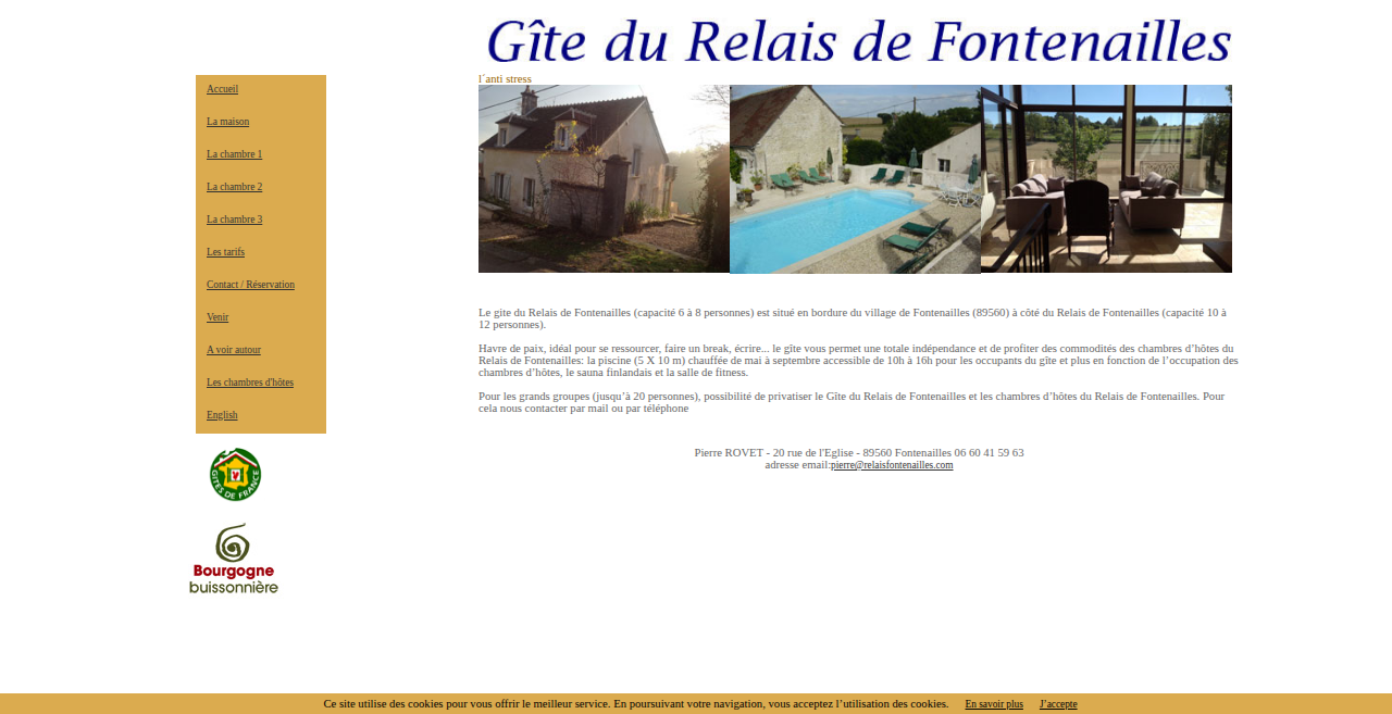Gîte du Relais de Fontenailles