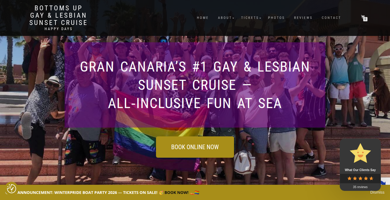 Bottoms Up Gay & Lesbian Sunset Cruise