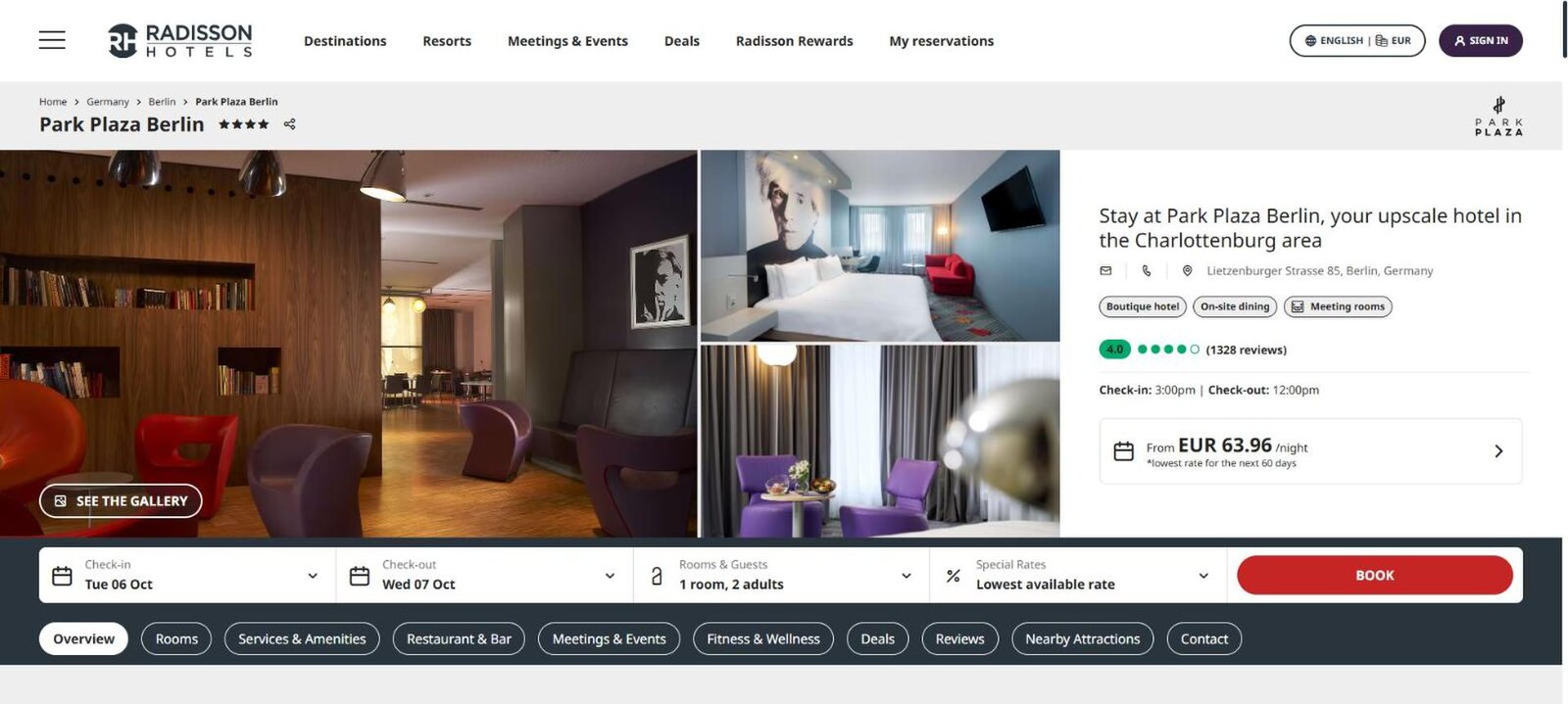 Park Plaza Berlin