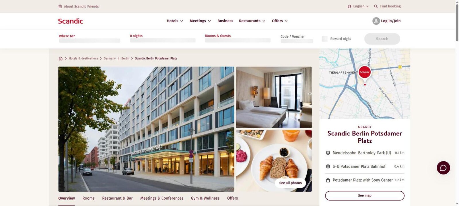 Scandic Berlin Potsdamer Platz