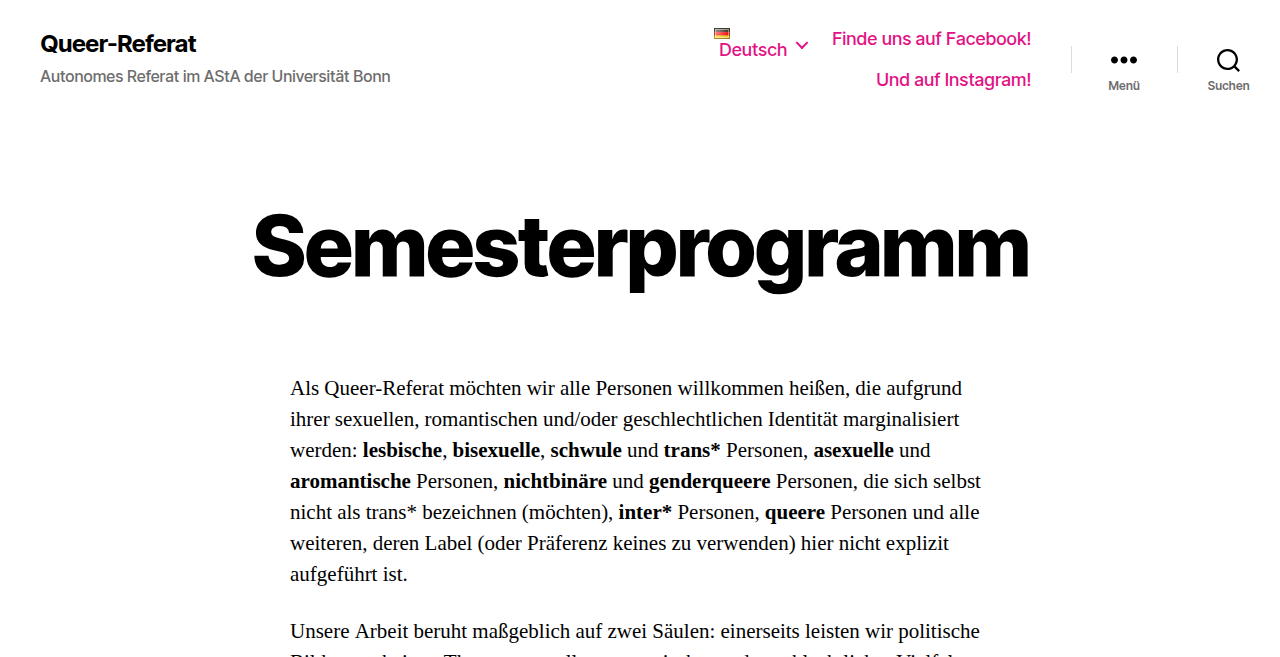 Queer-Referat Bonn