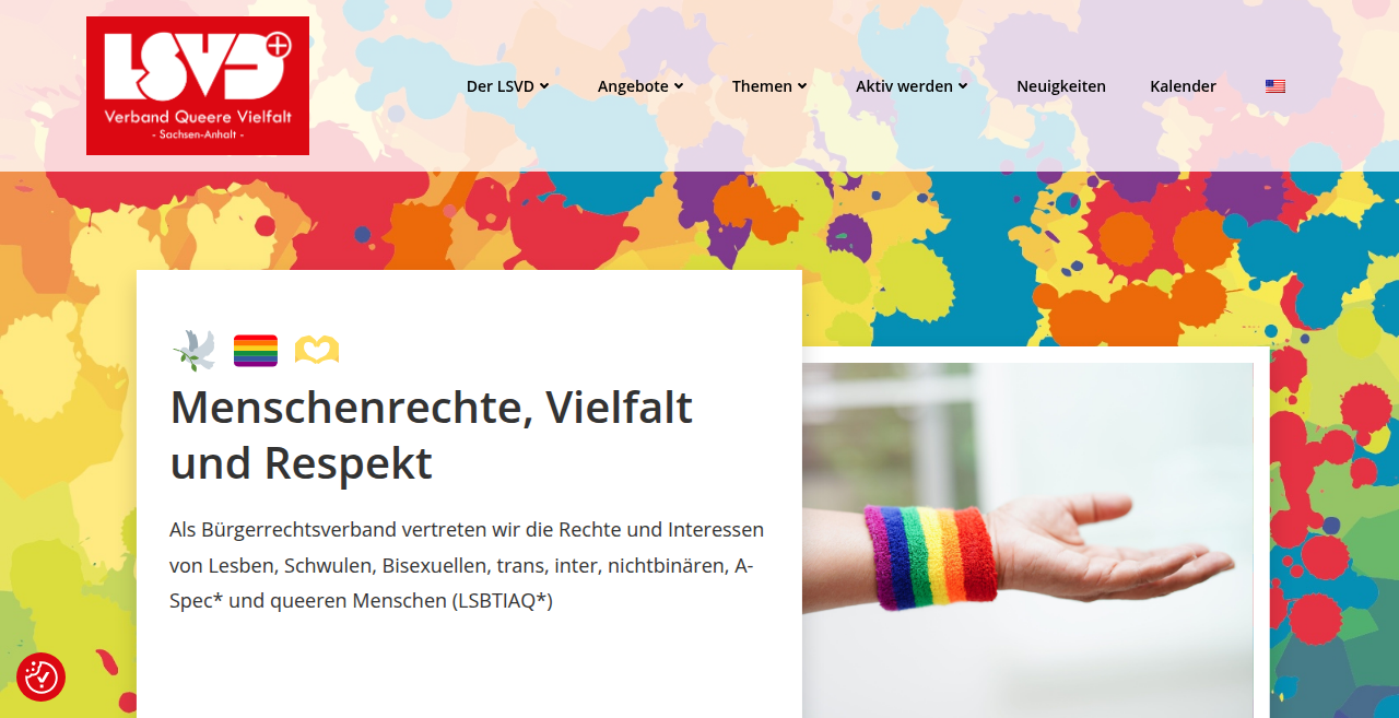 Regenbogencafé des LSVD⁺ Sachsen-Anhalt