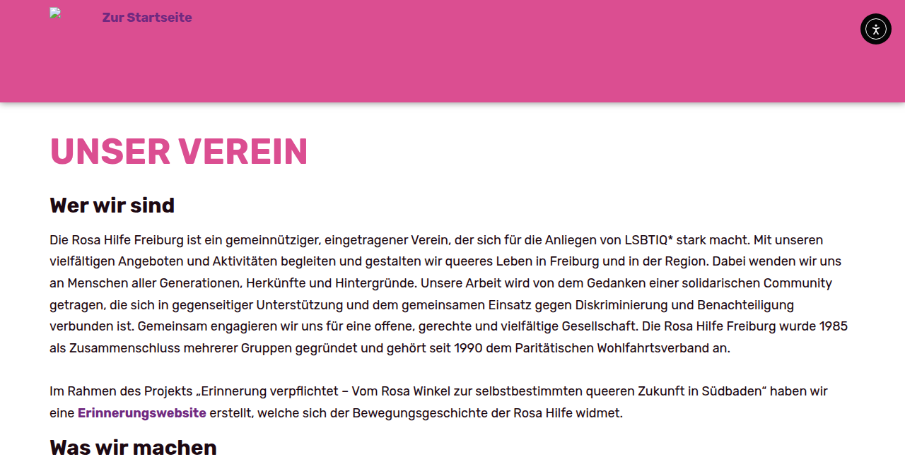 Rosa Hilfe Freiburg