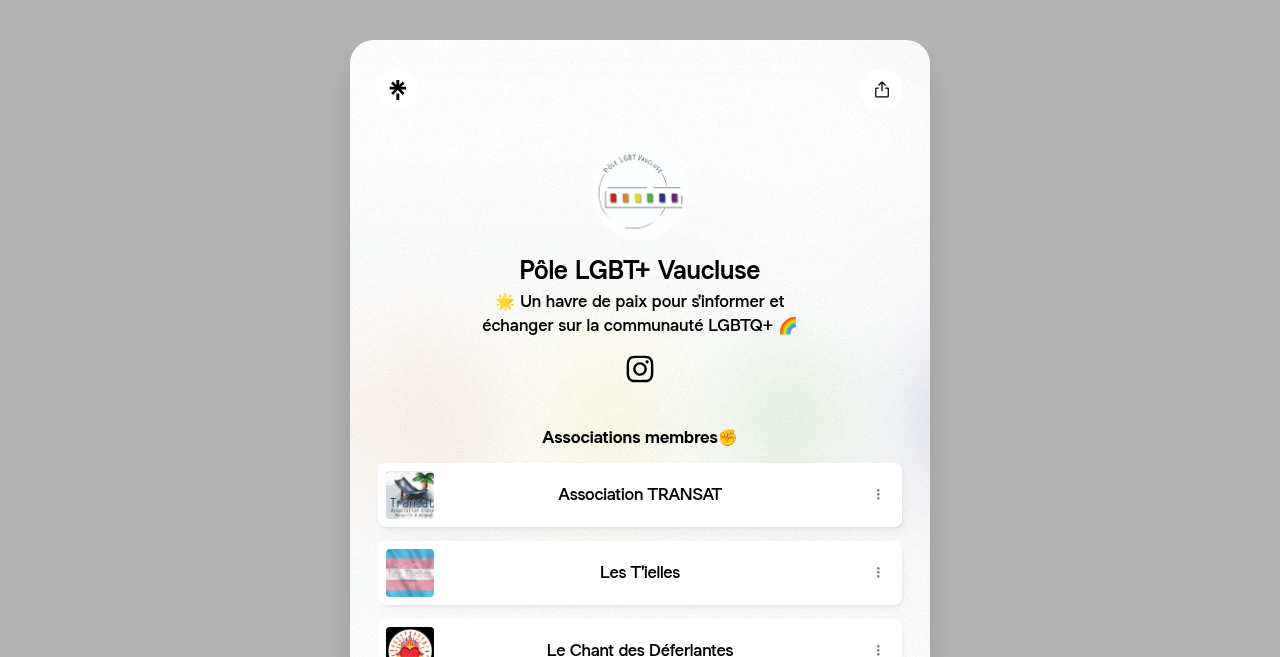 Pôle LGBT Vaucluse