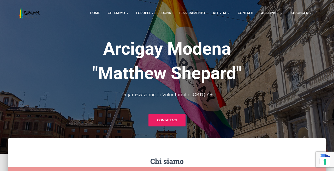 Arcigay Modena "Matthew Shepard"