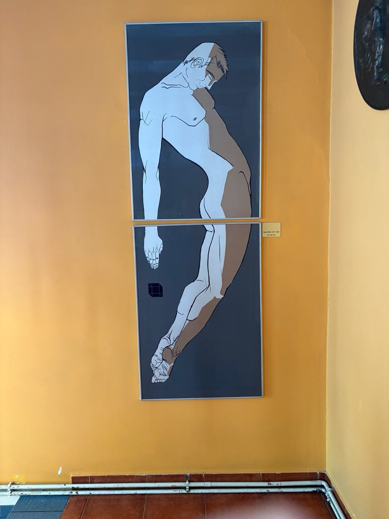 Old paintings were replaced by new ones from artists of the Academy of Arts.