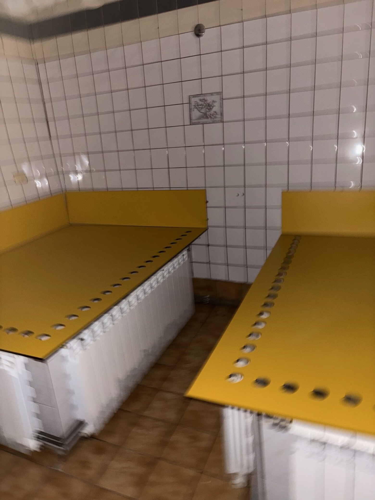 When it is very hot during summer, there is a chance to rest in a special cool area, the „frigidarium“.