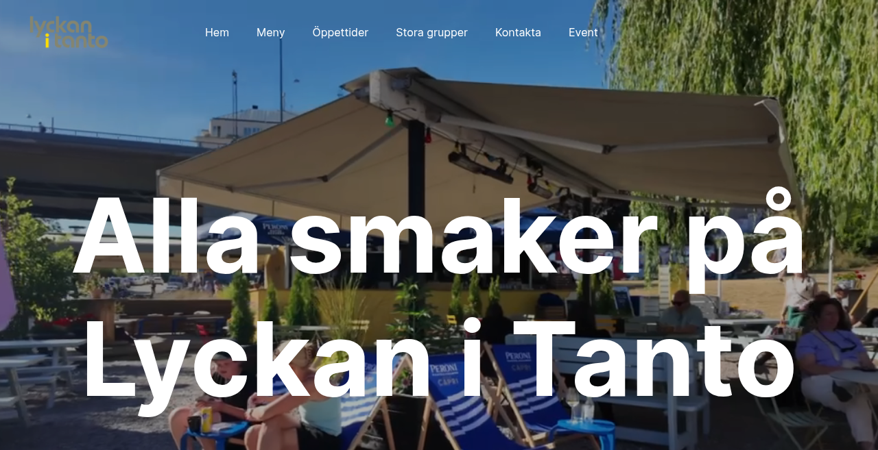 Lyckan i Tanto