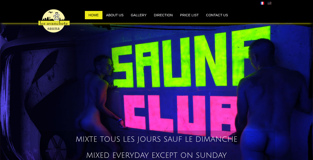 Sauna les Avanchets